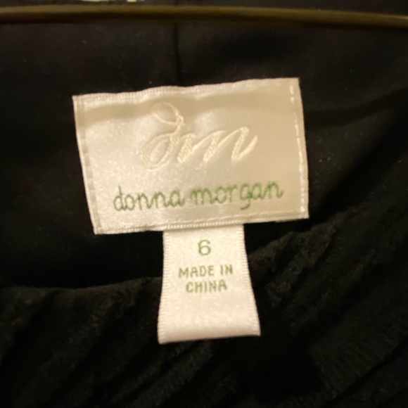 Women’s Donna Morgan Ridge Dress; Size 6; Black - Picture 4 of 4